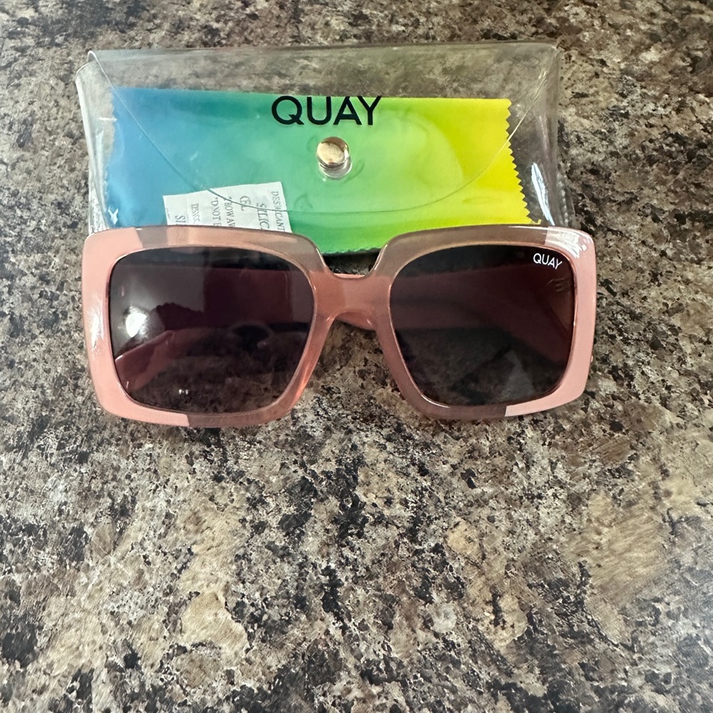 Quay Australia Pink Sunglasses